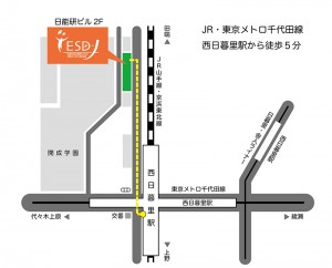 ESD-Jアクセス地図