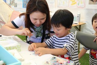 魚のビーズクラフト